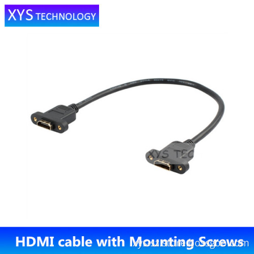 2014 Hot Selling Factory Price High Quality HDMI cable with Mounting screws/